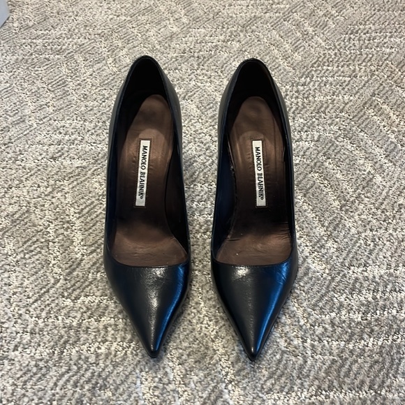 Manolo 39.5 black heels - Picture 4 of 8